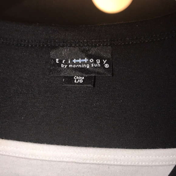 Sparkle black long sleeve tshirt - Picture 3 of 3